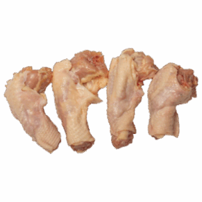 گردن مرغ با پوست